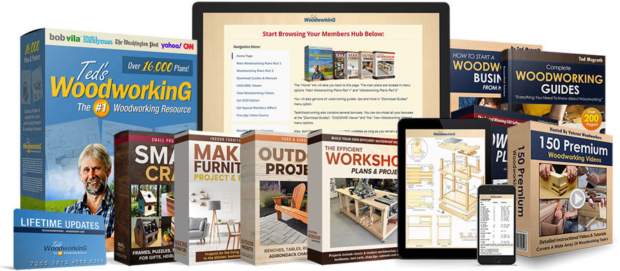 Teds Woodworking Full Package